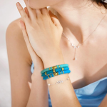 Vishal Bracelet Making Kit for Girls & Kids | DIY Jewellery Making Kit with Heishi Beads, Alphabet Beads & Spacer Beads