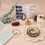 Vishal Bracelet Making Kit for Girls & Kids | DIY Jewellery Making Kit with Heishi Beads, Alphabet Beads & Spacer Beads