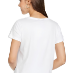 BINAYAK Cotton Printed Regular Round Neck White