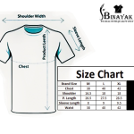 BINAYAK Cotton Printed Regular Round Neck White