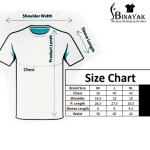 BINAYAK Cotton Printed Regular Round Neck White