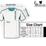 BINAYAK Cotton Printed Regular Round Neck White