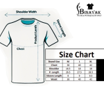 BINAYAK Cotton Printed Regular Round Neck White