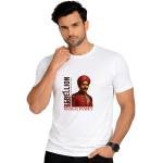 Binayak Cotton Regular Fit Printed White