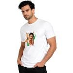 Binayak Cotton Regular Fit Printed White