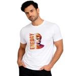 Binayak Cotton Regular Fit Printed White