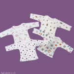 Bublee Dublee Baby Girls Cotton Full Sleeve T-Shirts Pack of 4