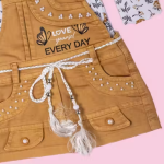 Bublee Dublee Baby Girls Casual Dungaree