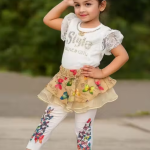 Bublee Dublee Skirts Set with Leggings