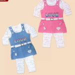Bublee Dublee Baby Girls Casual Dungaree