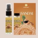 Sandalwood Roll-On Attar 8 mL | Pure Sandal Attar Perfume | Long-Lasting Natural Fragrance | Unisex Roll-On