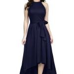Women Halter Neck Fit & Flare Midi Dress
