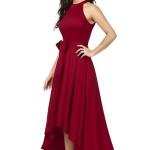 Women Halter Neck Fit & Flare Midi Dress