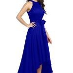 Women Halter Neck Fit & Flare Midi Dress
