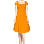 Elegant Off-Shoulder Sweetheart Neck A-Line Dress – Black