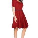 New Skater Dresses for Women Latest Knee Length one Piece Dress for Women Stylish Women Dress