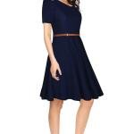 New Skater Dresses for Women Latest Knee Length one Piece Dress for Women Stylish Women Dress