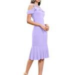 💜 NORZY PARIS Purple Dress