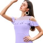 💜 NORZY PARIS Purple Dress