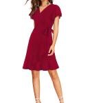 NORZY PARIS  Maroon Dress