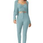 NORZY PARIS  Black  Three Piece Set