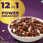 Chocolate Muesli 450g | 12-in-1 Breakfast | India s No. 1 Muesli