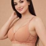Women's Cotton Solid Non-Padded Full Cup Wire Free T-Shirt Bra