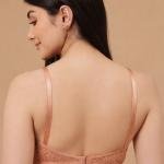 Women's Cotton Solid Non-Padded Full Cup Wire Free T-Shirt Bra