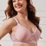 Women's Cotton Solid Non-Padded Full Cup Wire Free T-Shirt Bra