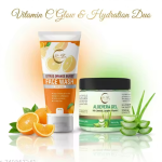 Dr. NK Nature’s 2 Step Daily Glow Combo – Face Wash + Aloe Gel