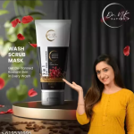 Dr. NK Natures 3 in 1 Mask Scrub Face Wash - 100ML 3 in 1 mask scrub face wash