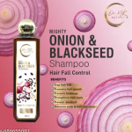 Dr. NK Nature’s Mighty Onion & Blackseed Shampoo with FREE Citrus Orange Burst Face Wash