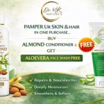 Dr. NK Nature’s Almond Conditioner and Neem and Aloevera Fash Wash