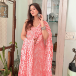 Rayon Printed Kurti With Pant and Duaptta sets