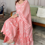 Rayon Printed Kurti With Pant and Duaptta sets