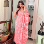 Rayon Printed Kurti With Pant and Duaptta sets