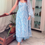 Rayon Printed Kurti With Pant And Dupatta Sets