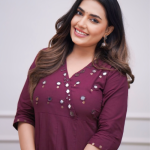 Rayon Embroidery Gown With Pant