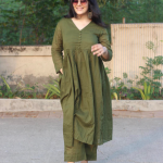 Rayon Solid Kurti With Palazzo