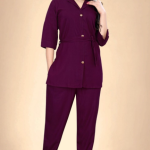 Rayon Solid Office wear Cord Sets