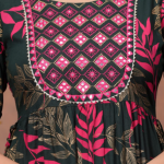 Rayon Printed Gown
