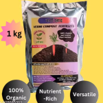 Vermi Compost (1Kg) 100% Pure natural VERMICOMPOST for All Plants Manure, Fertilizer (khad)