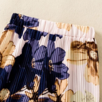 ER Life Style Girls Halter Neck 2 Piece Crop Top and Printed Palazzo