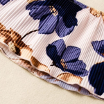 ER Life Style Girls Halter Neck 2 Piece Crop Top and Printed Palazzo