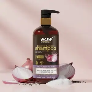 Wow Skin Science Red Onion Black Seed Oil Shampoo - 500ml