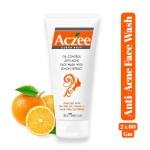 Aczee Clear Skin Face Wash – Oil Control & Anti-Acne with Lemon Extract, Tea Tree Oil, Vitamin E, Aloe Vera & Glycerine