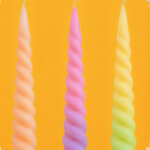 Spiral Taper Candle (PACK OF 1)