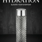 Premium Diamond Cut Water Bottle with Round Steel Cap, Crystal Design, Leakproof ( pack of 1)