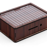 Wooden Money Box with Savings Tracker, 1 Lakh Goal Piggy Bank for Kids & Adults, Cash Collection Bank