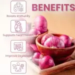 Appu Naturals Red Onion Powder, Natural Dehydrated Pyaz Powder, No Preservatives, No Additives, Ready-to-Use Cooking Seasoning for Indian Dishes